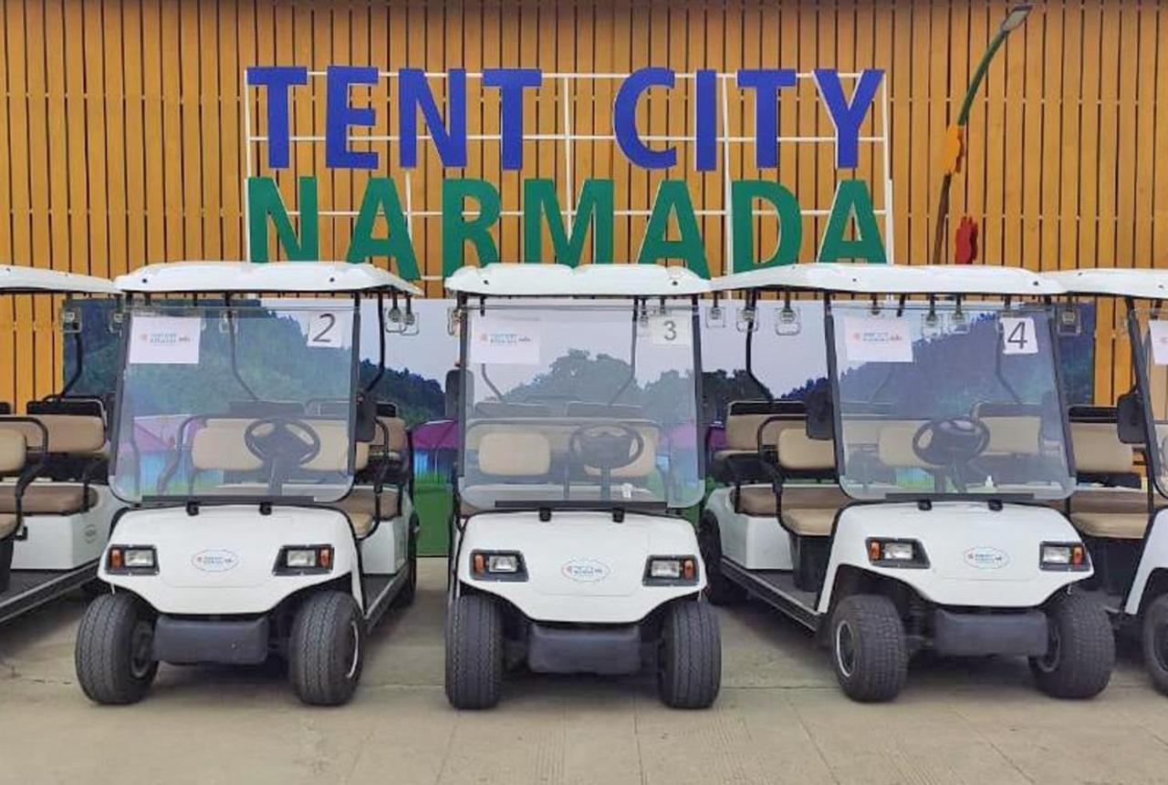 Praveg Tent City Narmada, Statue Of Unity Kevadia Exterior photo